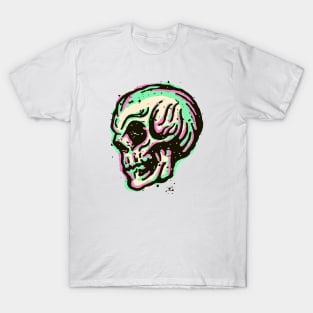 full head skull design T-Shirt